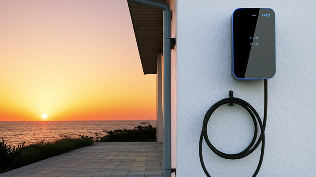 Professionelle Wallbox Installation von Genius Elektrotechnik - Moderne Ladestation für Elektrofahrzeuge